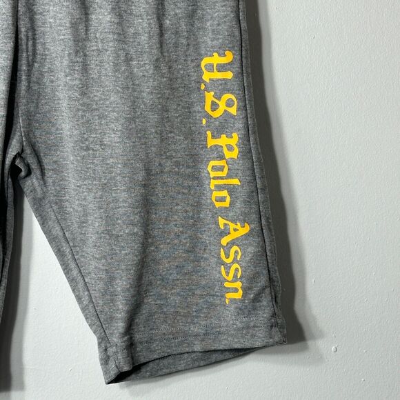 U.S. Polo Assn Shorts Boys Sz 14/16 Sleepwear Graaphic Logo Snug Fitting Cotton - Picture 2 of 11